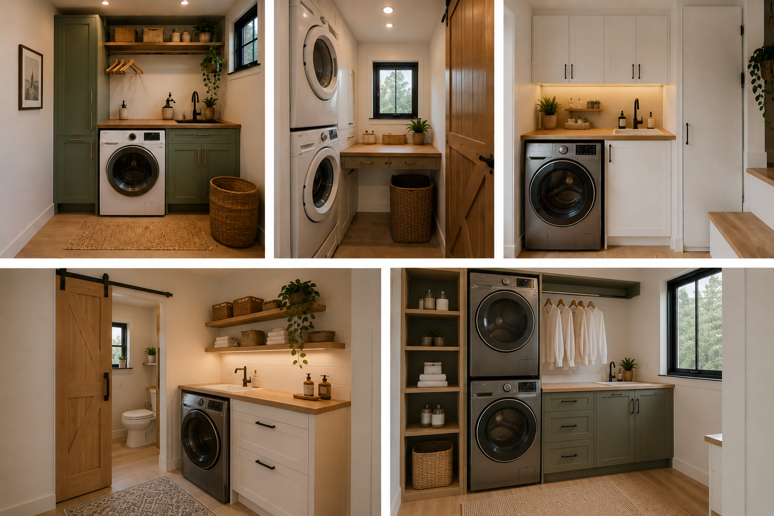 Tiny house laundry